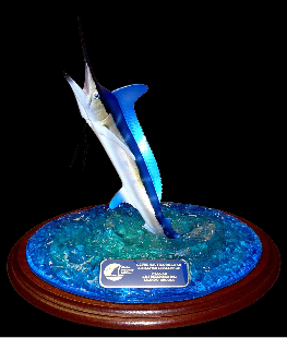 16" White Marlin Trophy