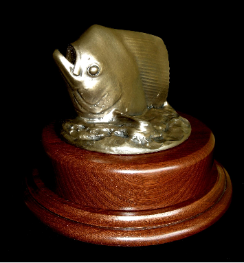 16" Dolphin Bronze Head Mount Trophy 16" Dolphin Bronze Head Mount Trophy