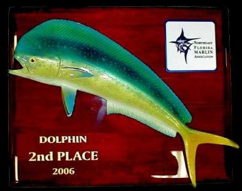 16" Dorado / Dolphin Plaque