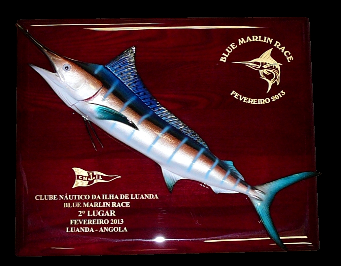 18" Blue Marlin Plaque